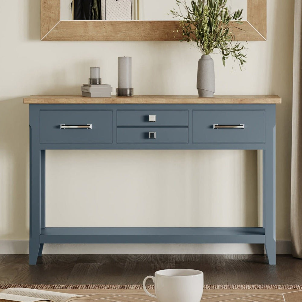 Signature Blue - Console Table1 - Duck Barn Interiors