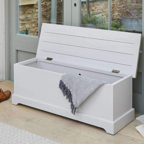 Signature Grey Hallway Storage Bench