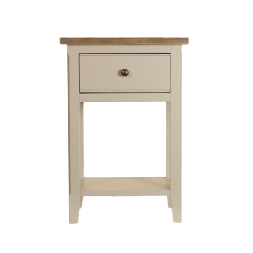 Signature Grey One Drawer Side Table - Duck Barn Interiors