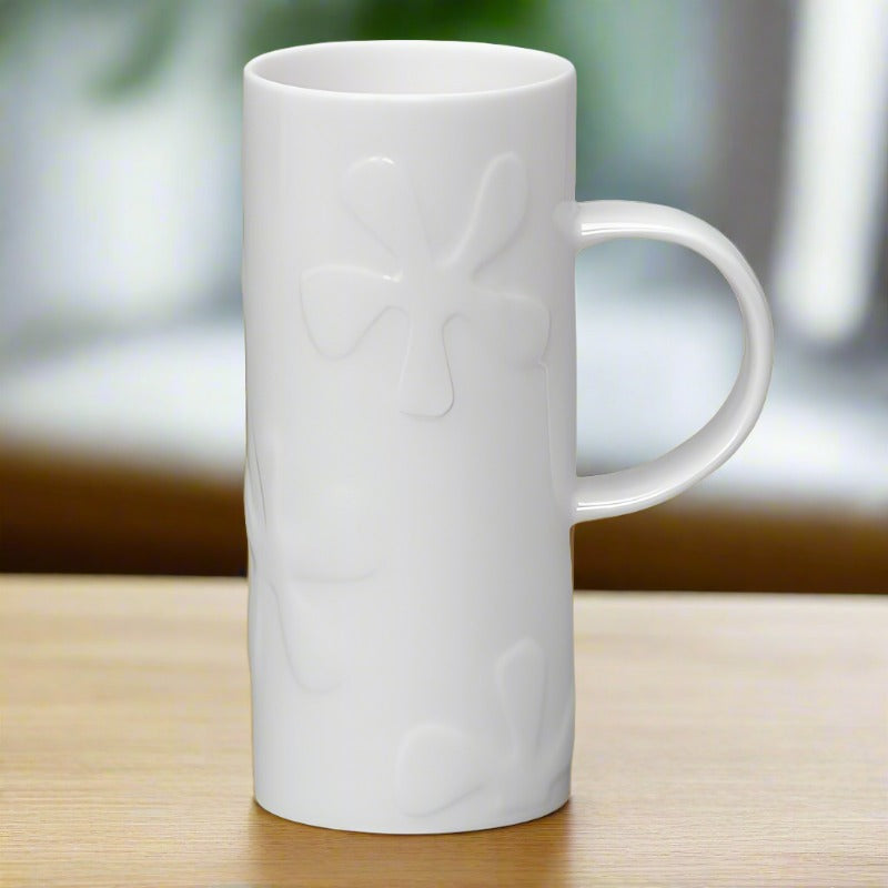 Skinny Splat White Bone China Mug1 - Duck Barn Interiors