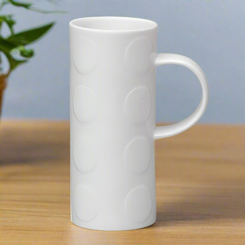 Skinny Spot White Bone China Mug1 - Duck Barn Interiors