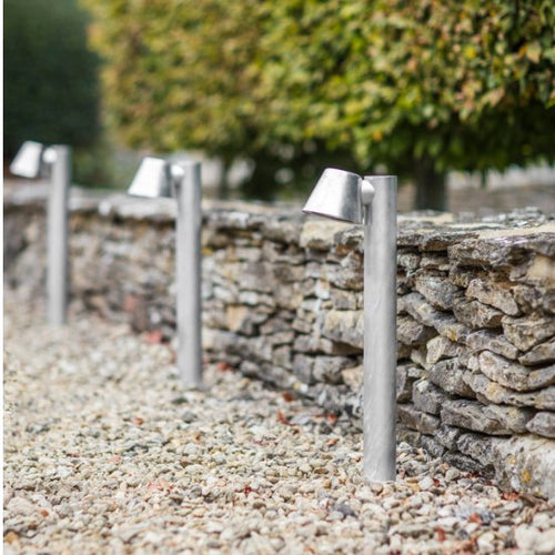 St Ives Mast Path Light - Galvanised Steel
