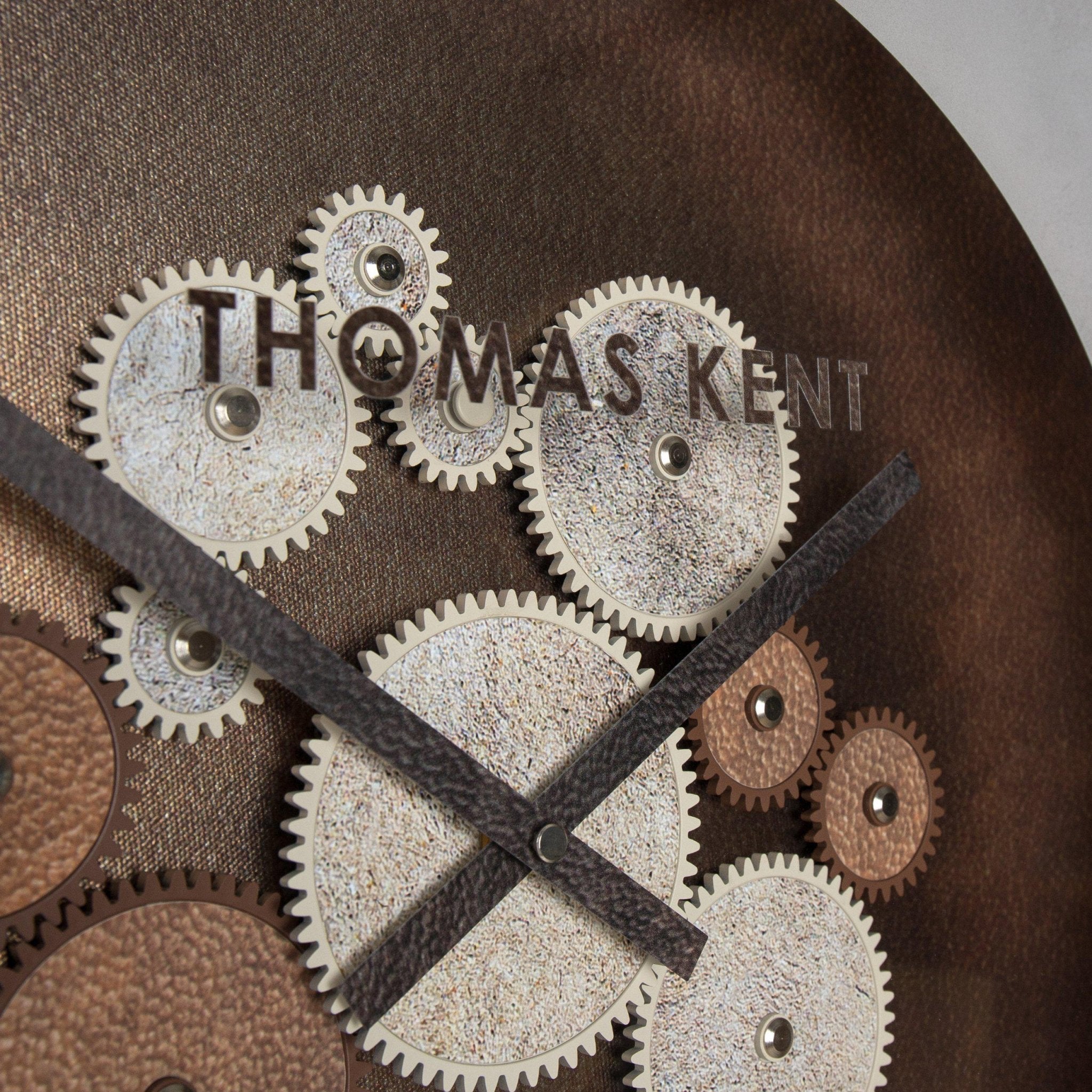 Thomas Kent Clocksmith Grand Cog Wall Clock - Bronze (74cm/30") - Duck Barn Interiors