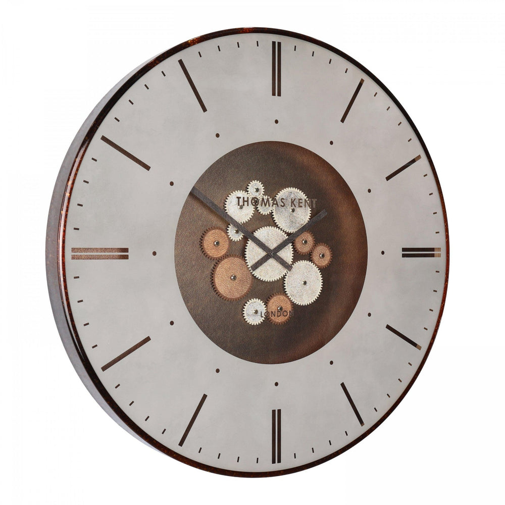 Thomas Kent Clocksmith Grand Cog Wall Clock Bronze (74cm/30") Duck