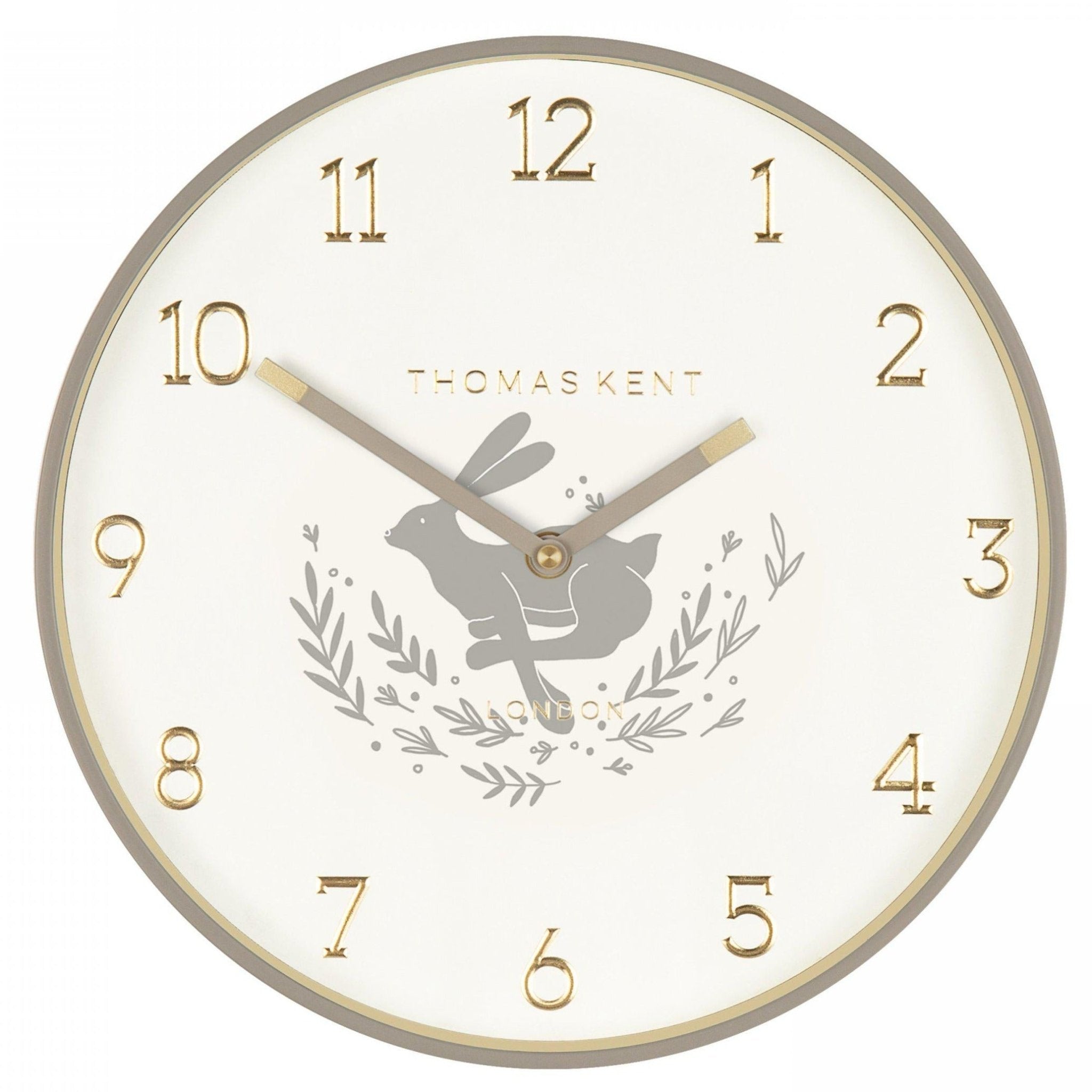 Thomas Kent Hare Wall Clock (30cm/12") - Duck Barn Interiors