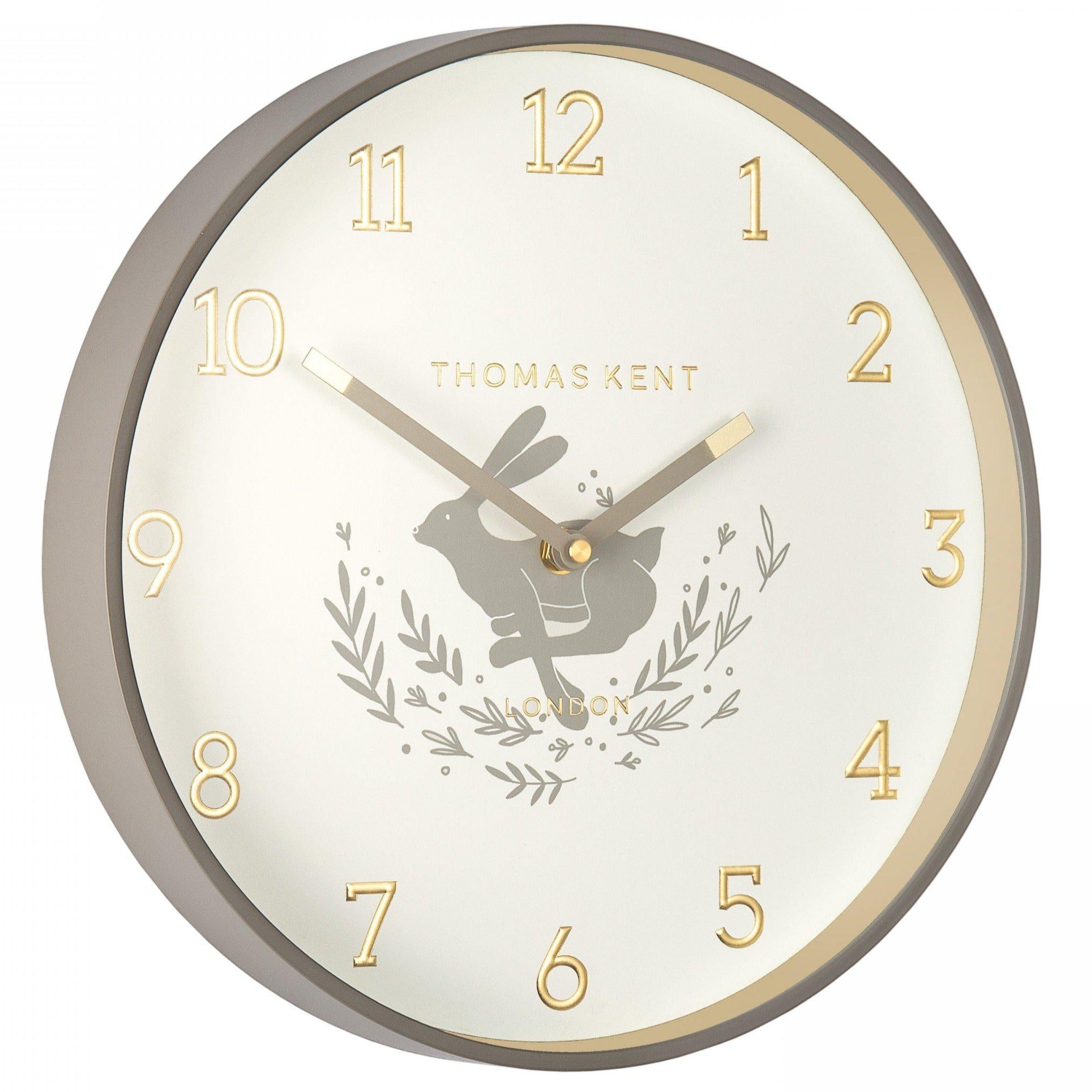 Thomas Kent Hare Wall Clock (30cm/12") - Duck Barn Interiors