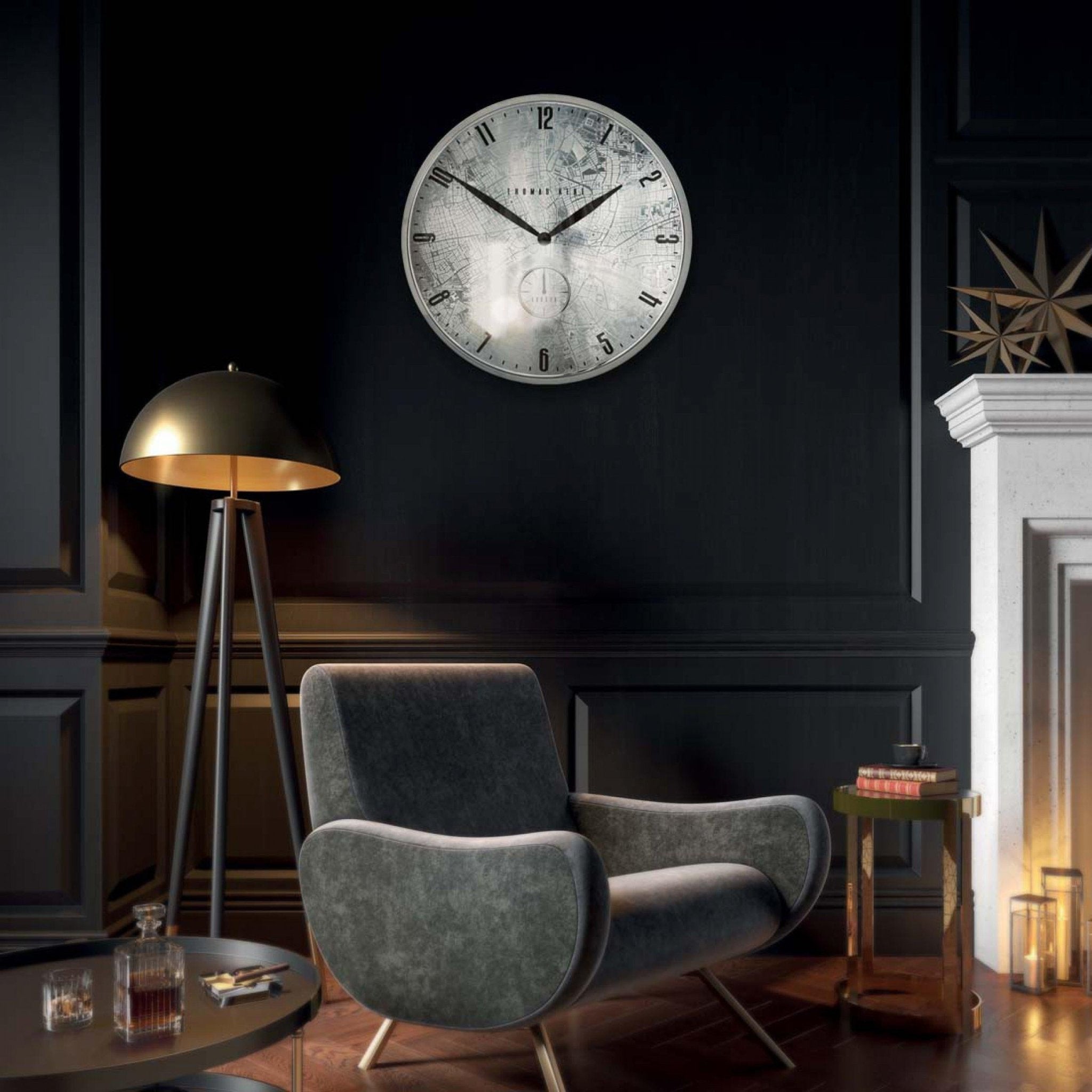 Thomas Kent Londoner Timekeeper Grand Clock - (71cm/28") - Duck Barn Interiors