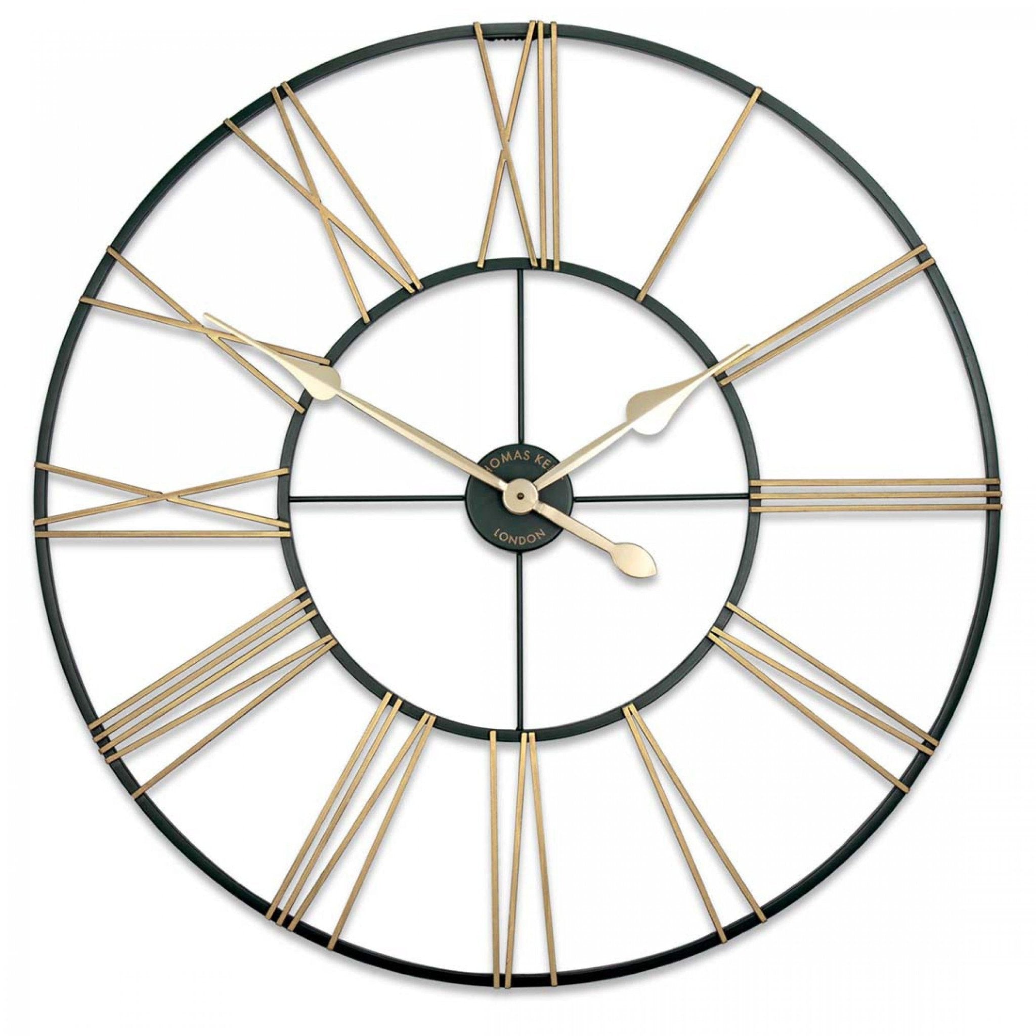 Thomas Kent Summer House Wall Clock - (80cm/32") - Duck Barn Interiors