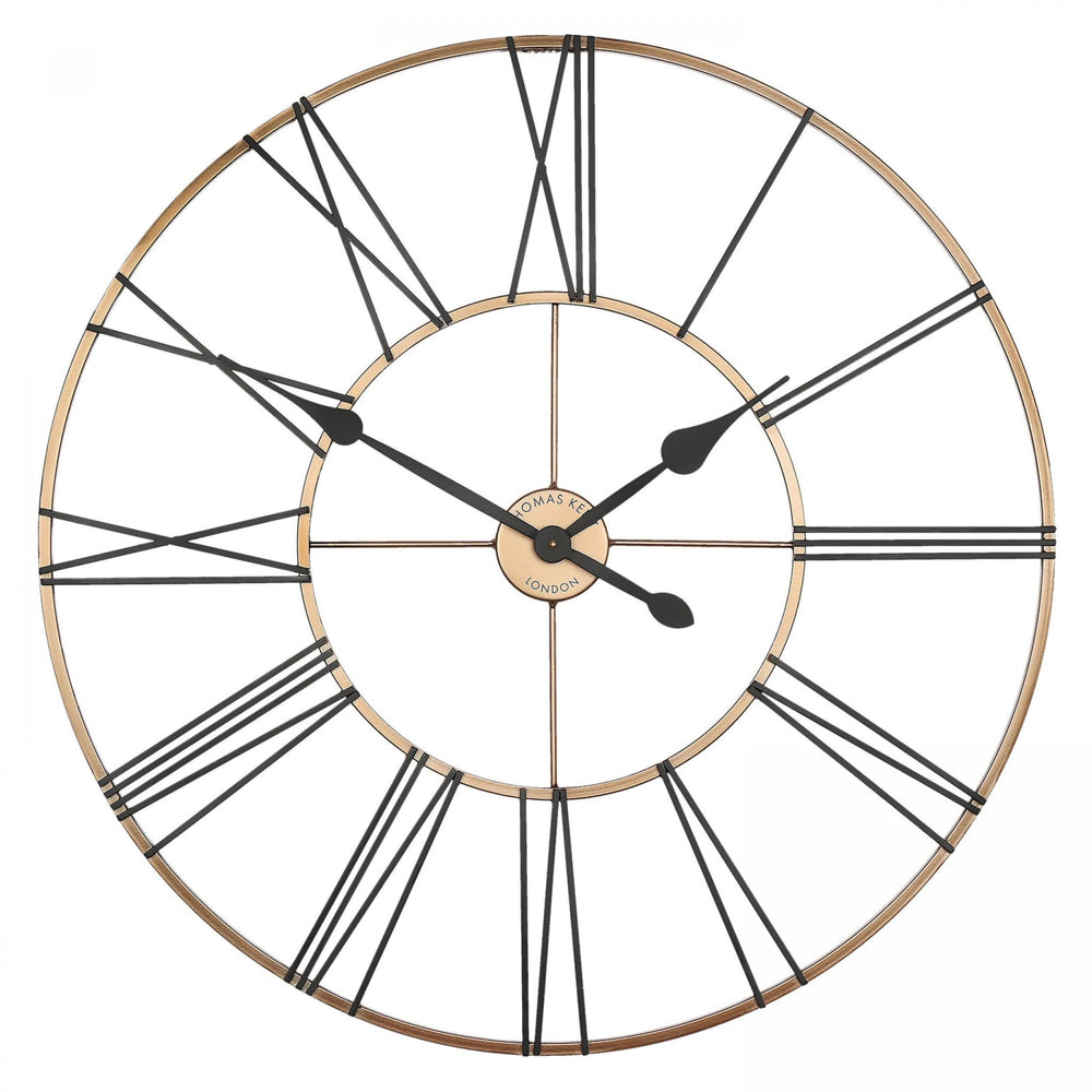 Thomas Kent Summer House Outdoor Wall Clock - Copper (81cm/32")2 - Duck Barn Interiors