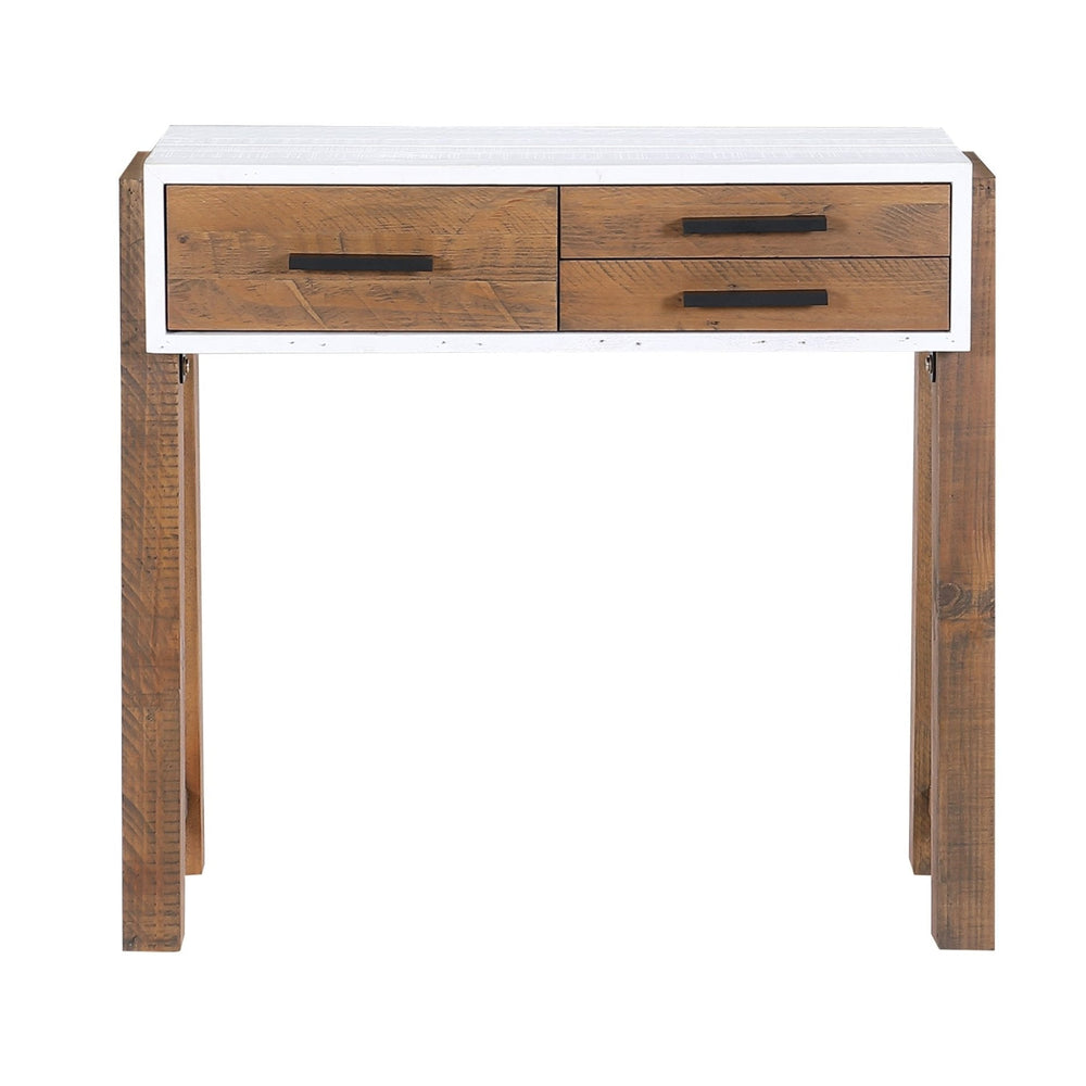 Trinity Reclaimed Wood Small Console Table3 - Duck Barn Interiors