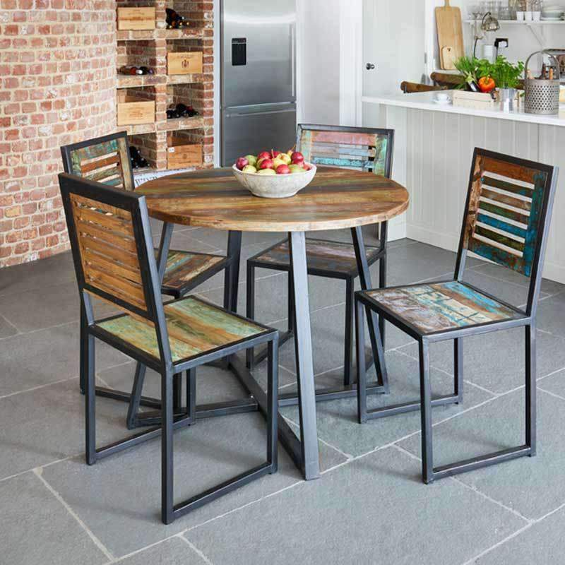 Urban Chic Round Dining Table1 - Duck Barn Interiors