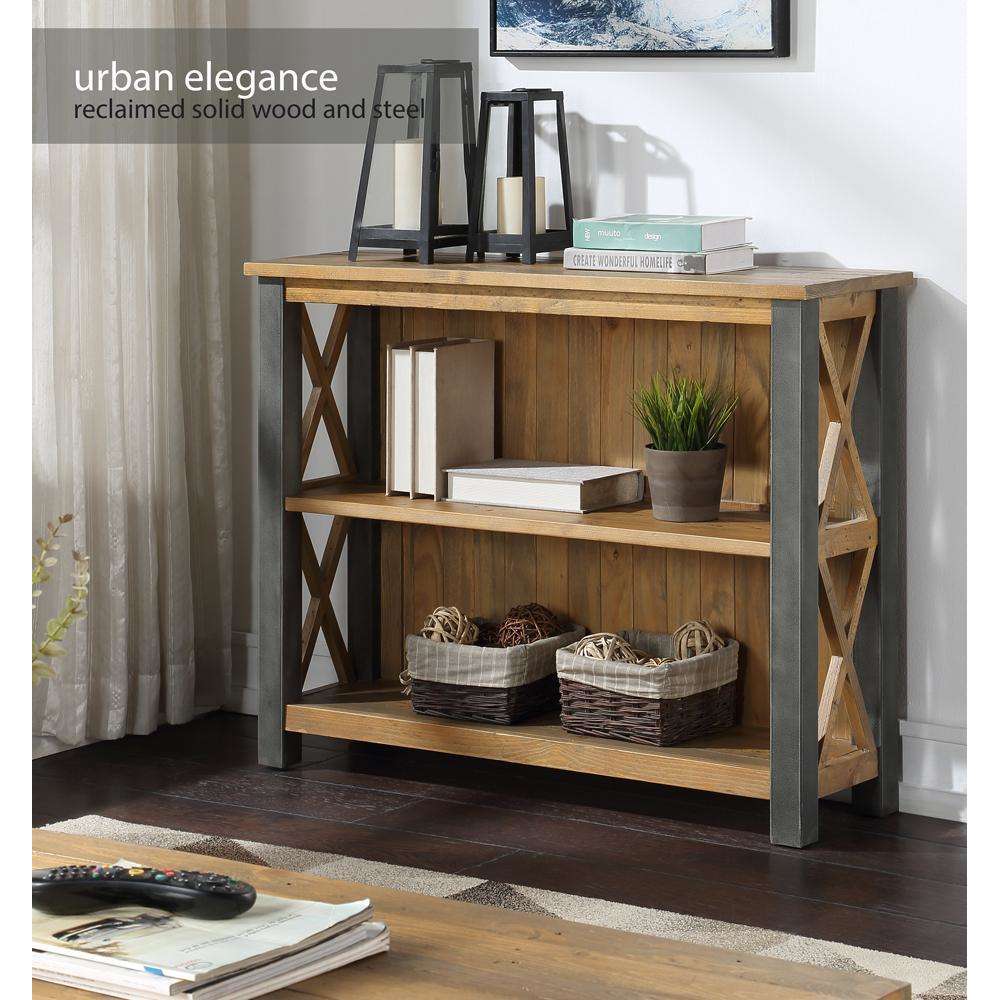 Urban Elegance - Reclaimed Low Bookcase - Duck Barn Interiors