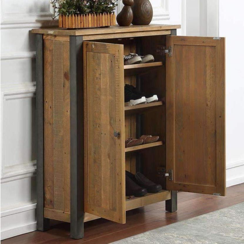 Urban Elegance Small Shoe Storage Cupboard1 - Duck Barn Interiors
