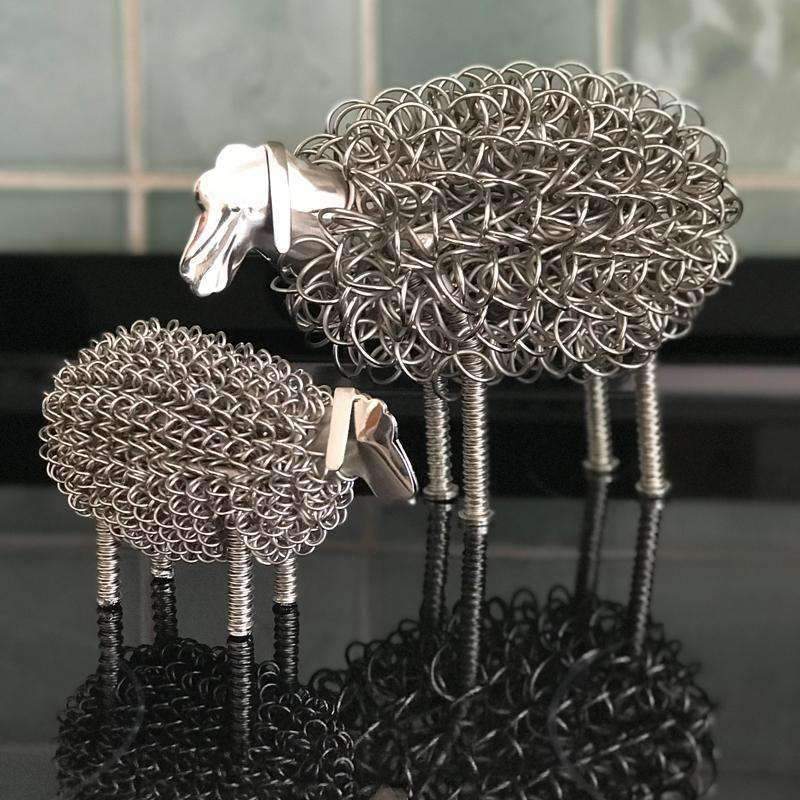 Wiggle Metal Lamb4 - Duck Barn Interiors
